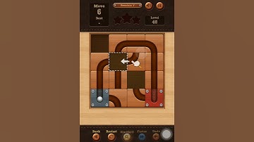 Roll the Ball slide puzzle Premium F Pack Level 48 Solution