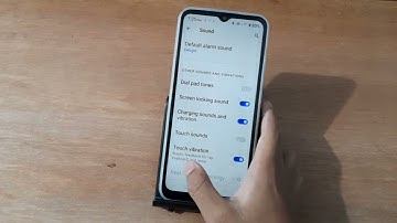 how to turn off touch vibration on realme c31, realme touch vibration setting