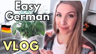 Daily Chores in German | GERMAN Learning VLOG for Beginners | COMPREHENSIBLE INPUT