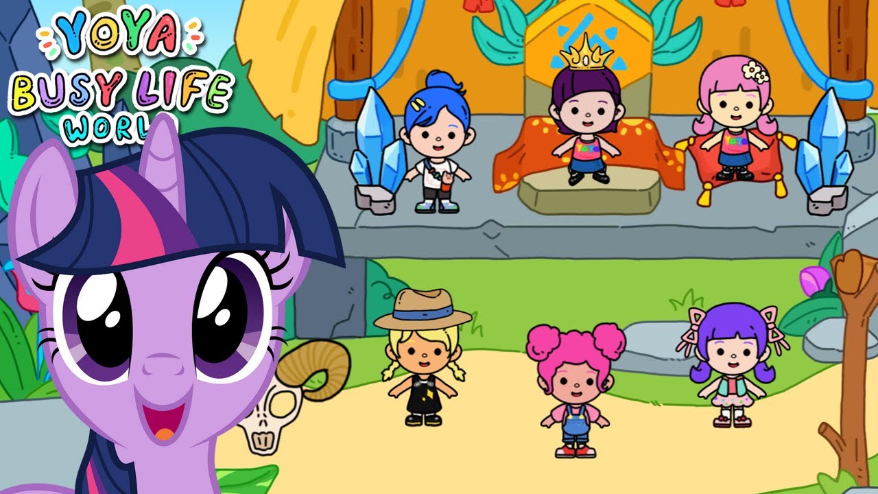 AS PÔNEIS VIRARAM BEBÊS no YOYA BUSY LIFE WORLD ‹ Luli Rarity ›