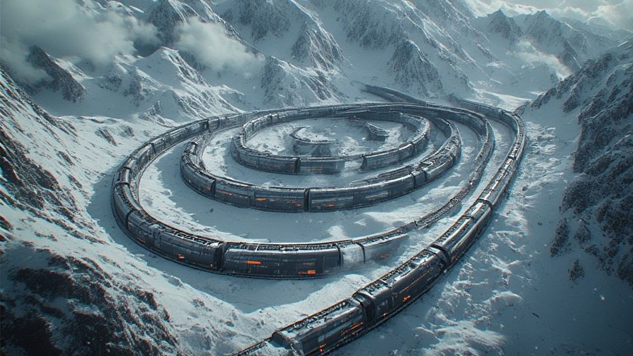 50 Saal Se Es Train Me Loog Qaid Hain ( SNOWPIERCER 2013 Movie Explained In Hindi/Urdu )