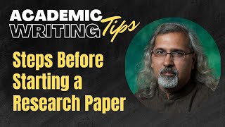Steps Before Writing a Research Paper|Humanities Research Methods|Finding a Literature Paper Topic