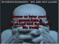 Breaking Benjamin - Sooner Or Later (Lyrics on screen)