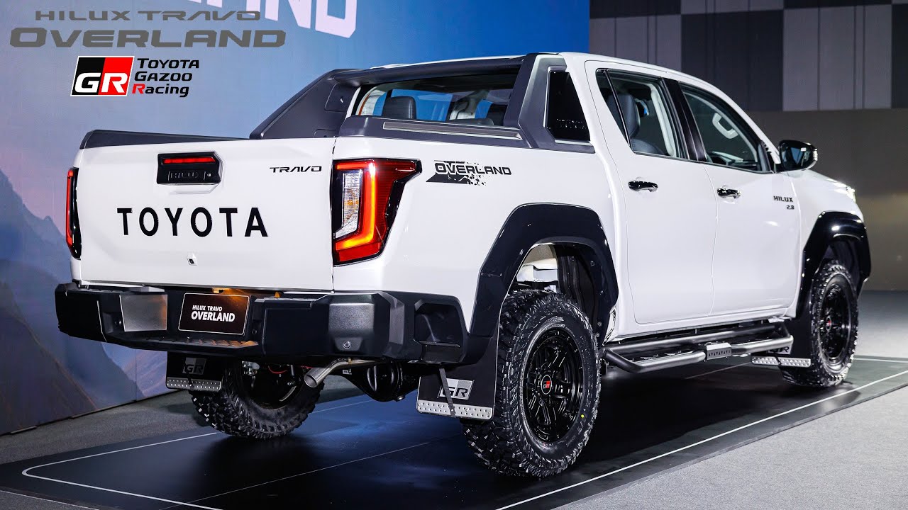 Новый Toyota Hilux Travo Overland GR 2026 года (запчасти) — прочный пикап