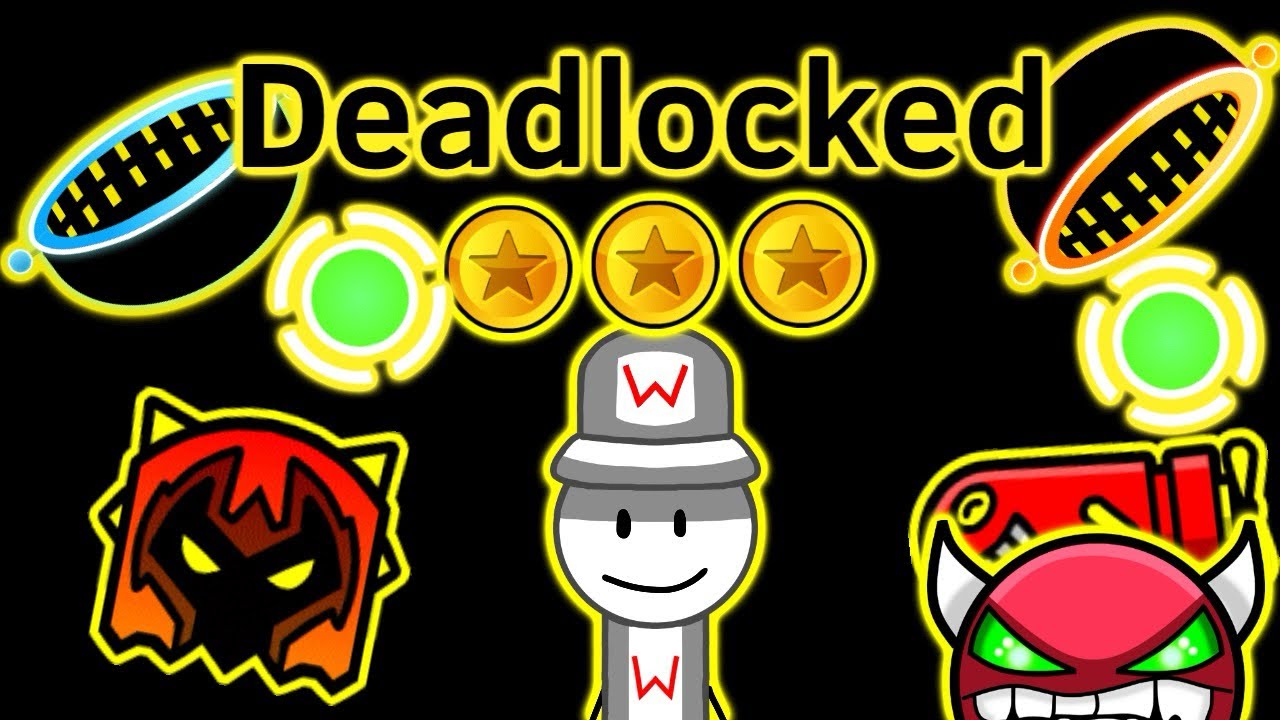Geometry Dash - Deadlocked - All 3 Coins | Prosper Cylvest Argenti ...