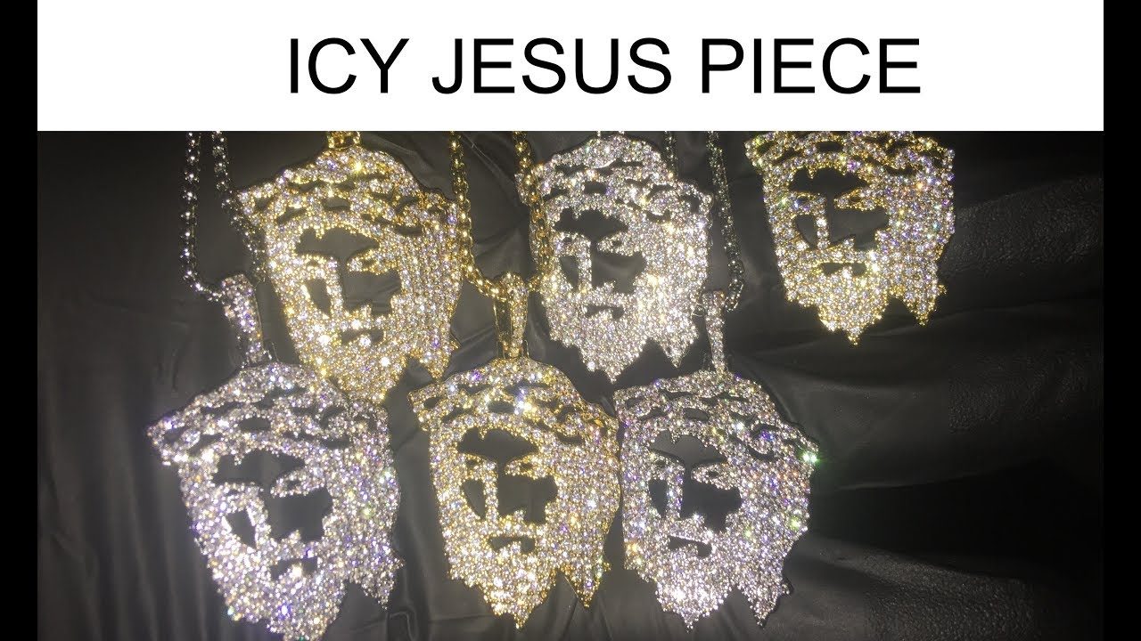 Iced Out Jesus Face Pendant 💎 The Gifted Few Gold Review