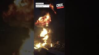 Huge Fire Engulfs Sao Paulo Chemical Factory, Residents Evacuated Amid Smoke And Panic