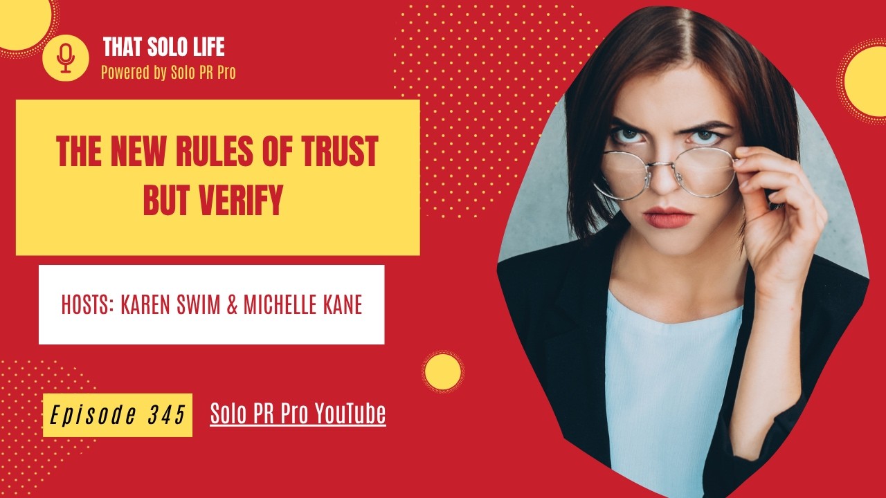 The New Rules of Trust but Verify