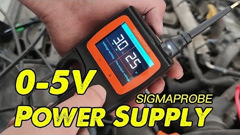 【0-5V Power Supply】-- SIGMAPROBE Automotive Circuit Tester