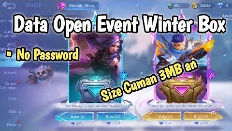 File Tambahan Open Event Winter Box No Password | Data Tambahan Open Event winter box No Password