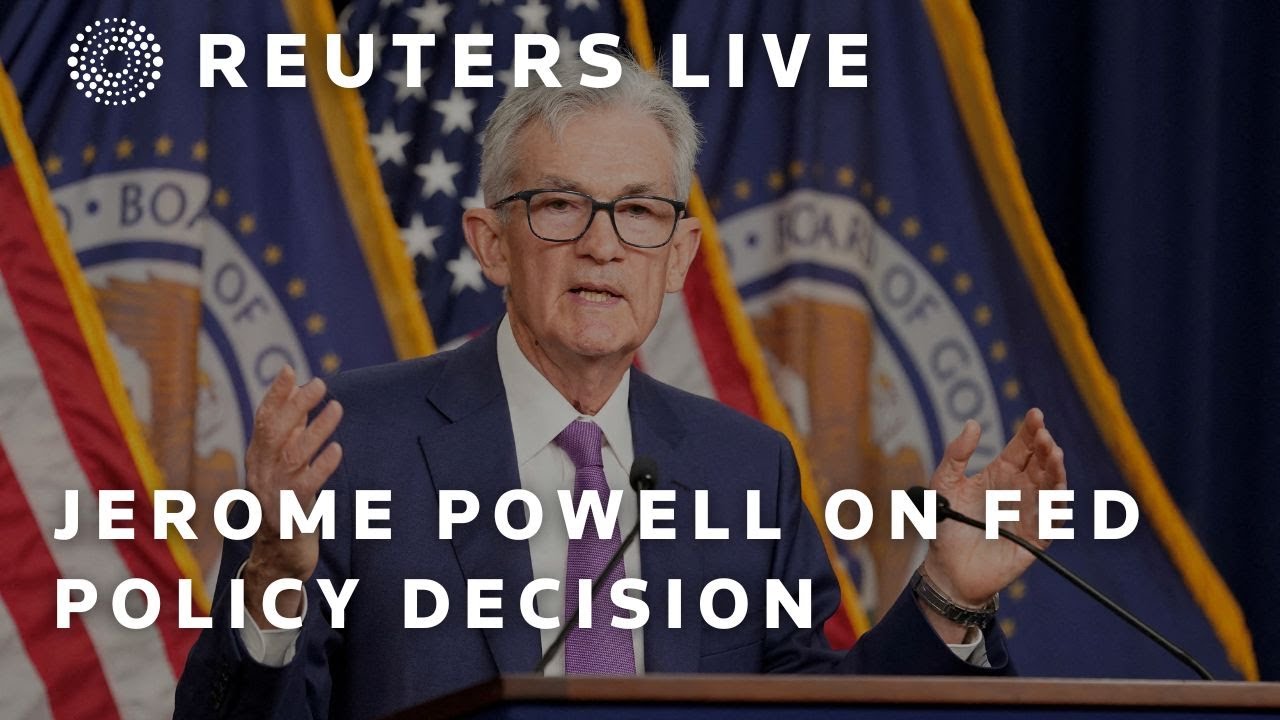 LIVE: Chair Jerome Powell speaks after Fed holds rates steady - YouTube