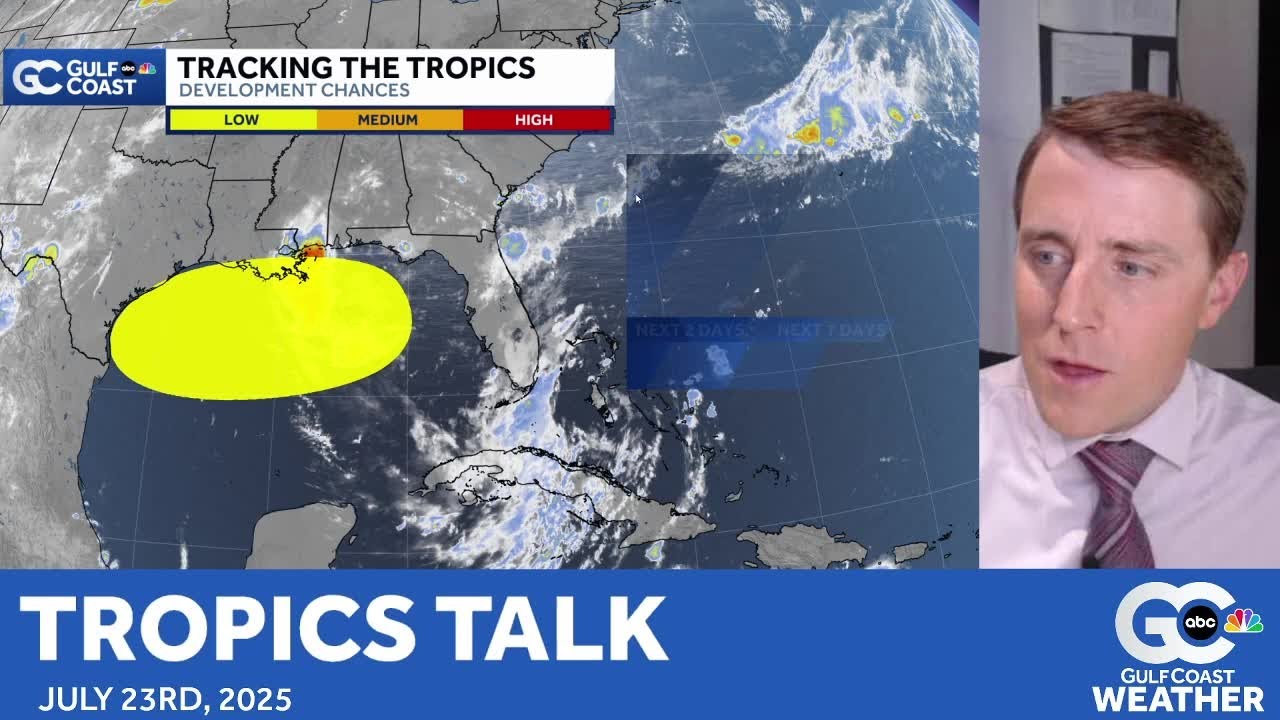Tropics Talk: Tropical development possible in the Gulf later this week ...