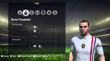 FIFA15 Virtual Pro Face Create How to make Andres Iniesta COMPLETELY by fifapro creator