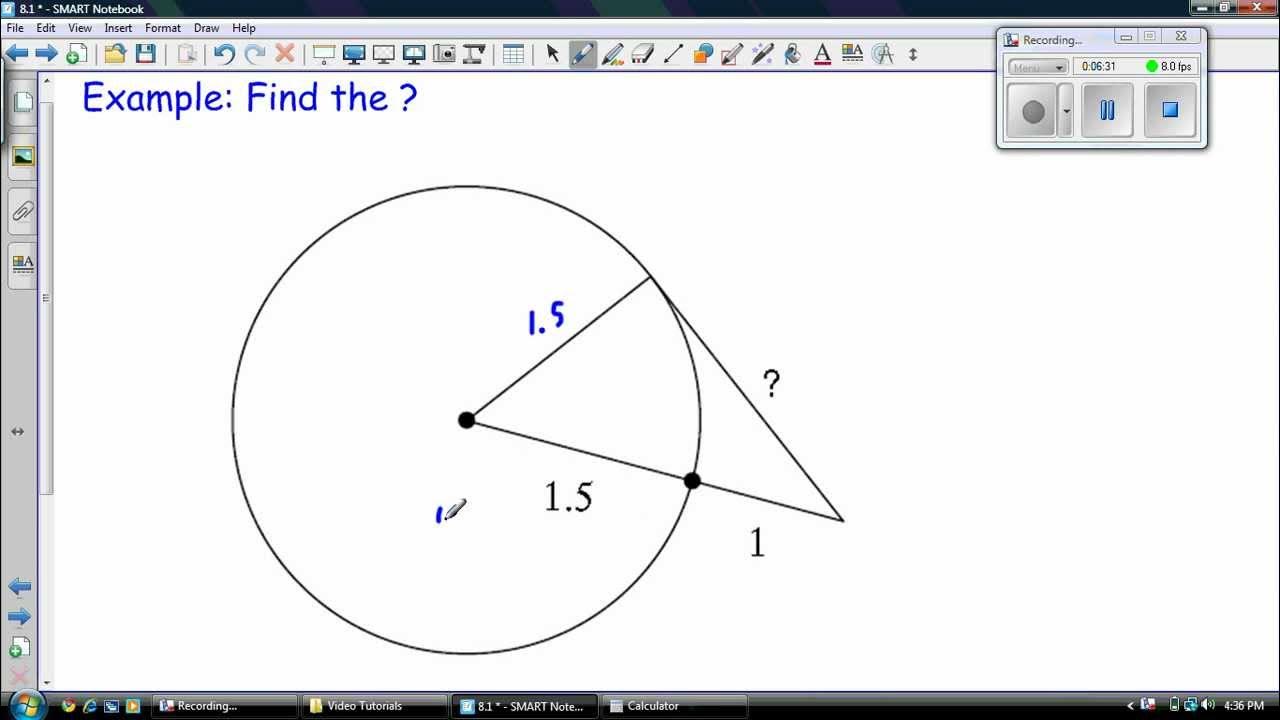 Find tangent line. Find tangent line