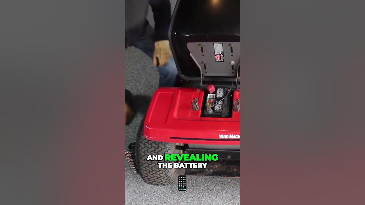 Master the Art of Removing and Charging Lawn Garden Batteries on RideOn