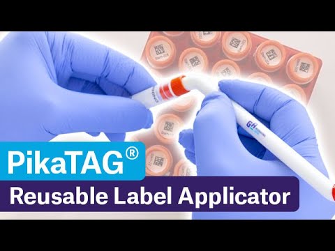 PikaTAG™ - Cryogenic Vial Cap Labeling Kit (Patent Pending)