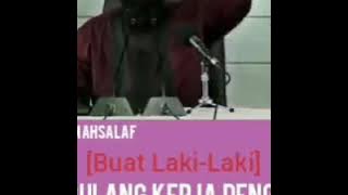 Sepulang kerja dengar curhatan istri, jangan egois by ustadz Dr. Khalid basalamah, MA