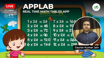 Real Time Math Tables App in Applab