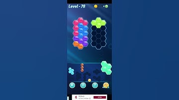 Block! Hexa Puzzle~Super block 8 to 9 levels-#level-78