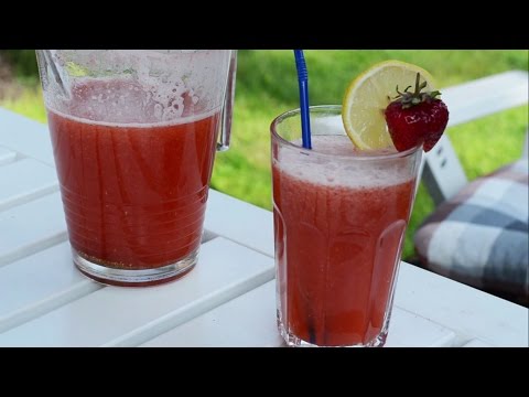 Video: Jahodová Limonáda S Bazalkou