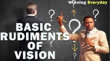 BASIC RUDIMENTS OF VISION | APOSTLE MICHAEL OROKPO