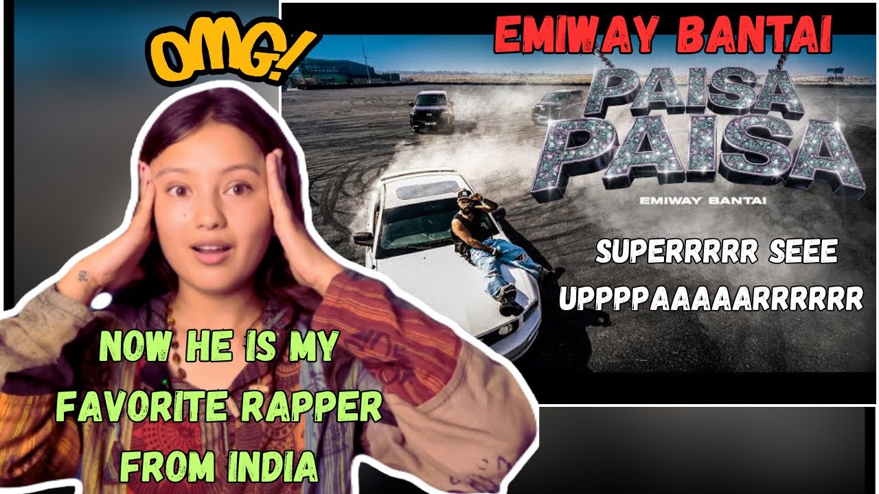 Reacting to @EmiwayBantai- PAISA PAISA | ( MUSIC BY TONY JAMES ) (OMV) |@Sayara_is_Love |