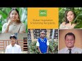 Global 1nspiration scholarship recipients 2022 and 2023