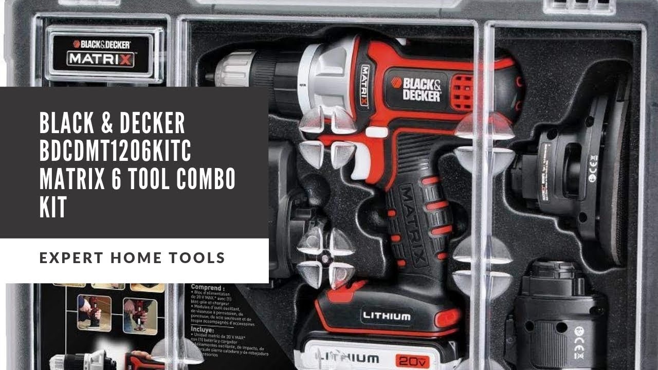 6 in 1 black decker Black and
