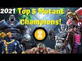 Top 5 Best Mutant Champs In MCOC! Controversial! Ranked! My Opinion! - Marvel Contest of Champions