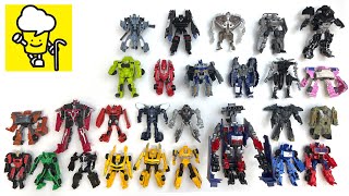 Transformers movie mini Optimus Prime Bumblebee Jetfire Megatron トランスフォーマー 變形金剛 robots to vehicles