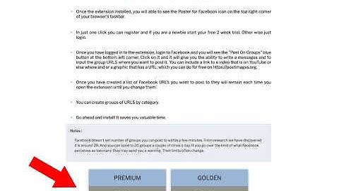 DEMO: Posting for Facebook Extension for Chrome