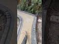 Buff Block Paving Patio with contrasting Charcoal Grey Edgings. Modern finish!