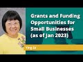 Grants and Funding Opportunities for Small Businesses