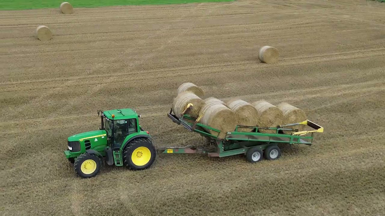 Bale Loading/Collecting Harvest 2025 Swanton Novers, Melton Constable Norfolk