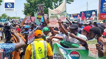 NLC Holds Nationwide Protest Over University Unions Strike