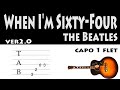 When I'm Sixty-Four the Beatles Guitar Chords ver2.0