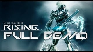 Metal Gear Rising: Revengeance - Full Demo Gameplay Playthrough