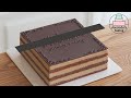 초코커피 무스케이크에 고마움을 담아 보았습니다./ Chocolate Coffee Mousse cake & Message on it.