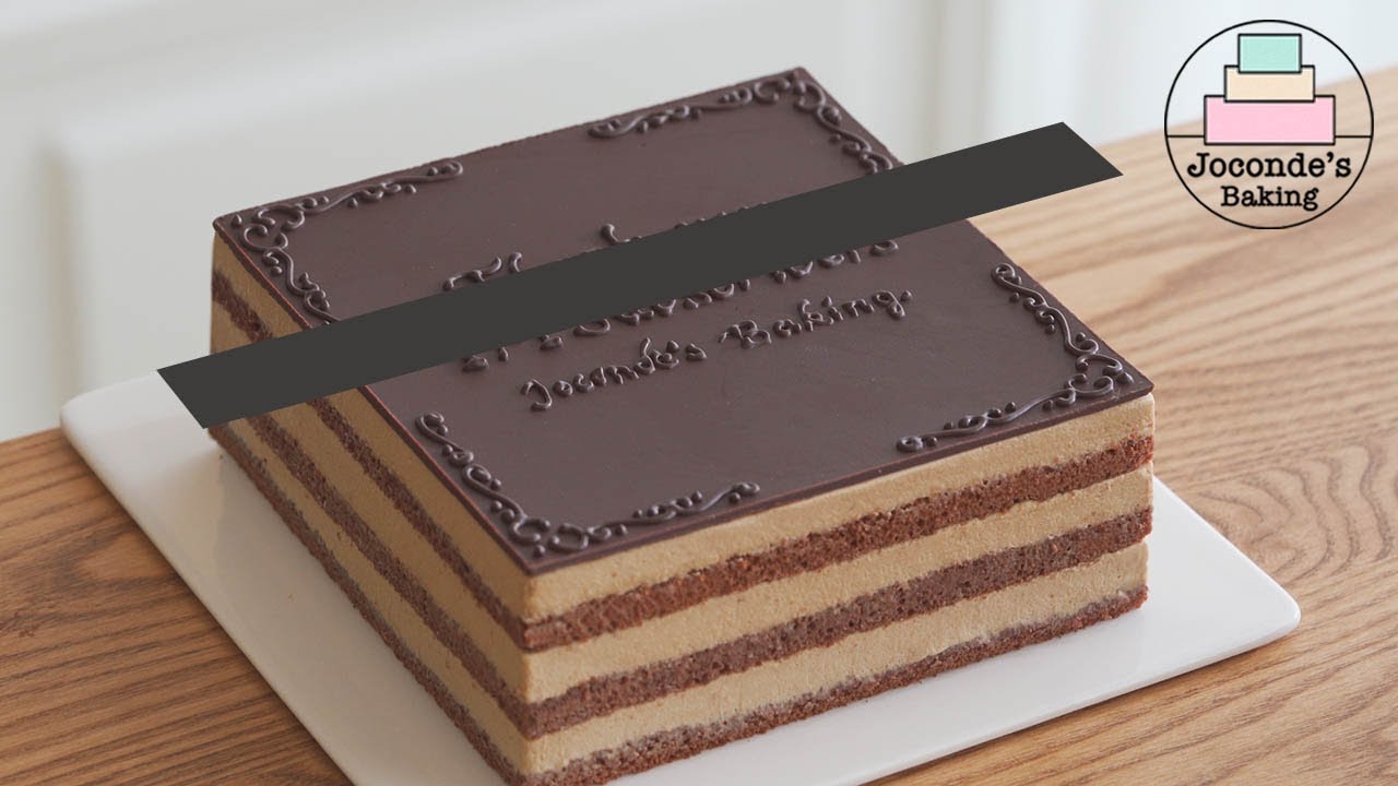 초코커피 무스케이크에 고마움을 담아 보았습니다./ Chocolate Coffee Mousse cake & Message on it.