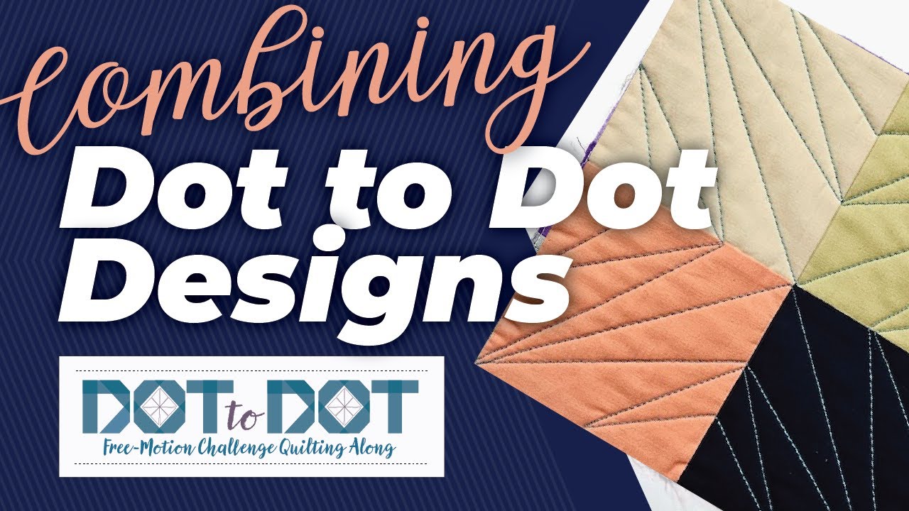 Dot to Dot FMQ Challenge – Quilting Is My Therapy