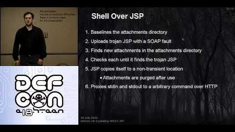 DEFCON 18: Exploiting WebSphere Application Servers JSP Engine 2/3