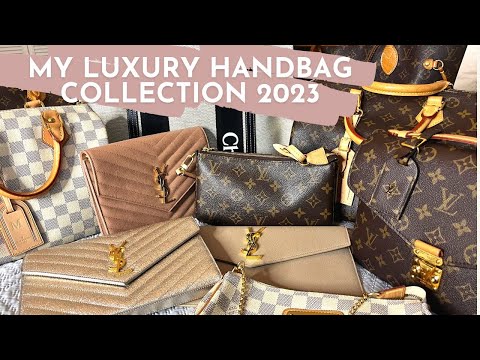 MY 2023 LUXURY HANDBAG COLLECTION! * Louis Vuitton, Saint Laurent, Marc  Jacobs, Chloe * 