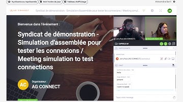 Etape 3 : options disponibles en cours d