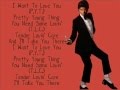 Michael jackson  pretty young thing lyrics