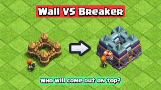 Every Level Wall Breaker VS Wall | Clash of Clans screenshot 3