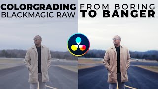 Color Grading Blackmagic 6k Pro | From Boring To BANGER in 15 Minutes!