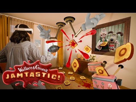 Wallace & Gromit's Jamtastic Mixed Reality Game Official Trailer for Meta Quest