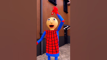 Thumbnail of Pacman, Baldi and Spiderman: The Best Superheroes Ever #shorts