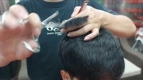 Chi tiết cắt kiểu tóc layer hàn quốc được bạn trẻ yêu thích / Layer cut