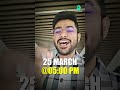 How to Get Into Your Dream College? | Join Us Live March 25 at 5:00 PM🤫🏆